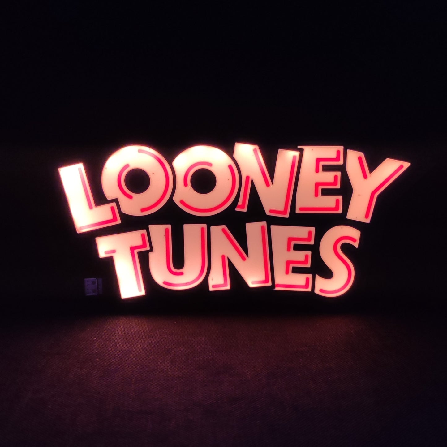 Letreiro de caixa de luz LED Looney Tunes