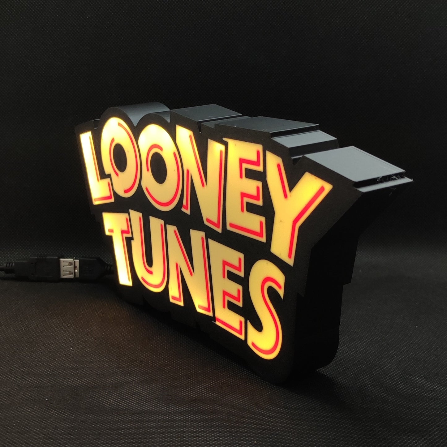 Letreiro de caixa de luz LED Looney Tunes