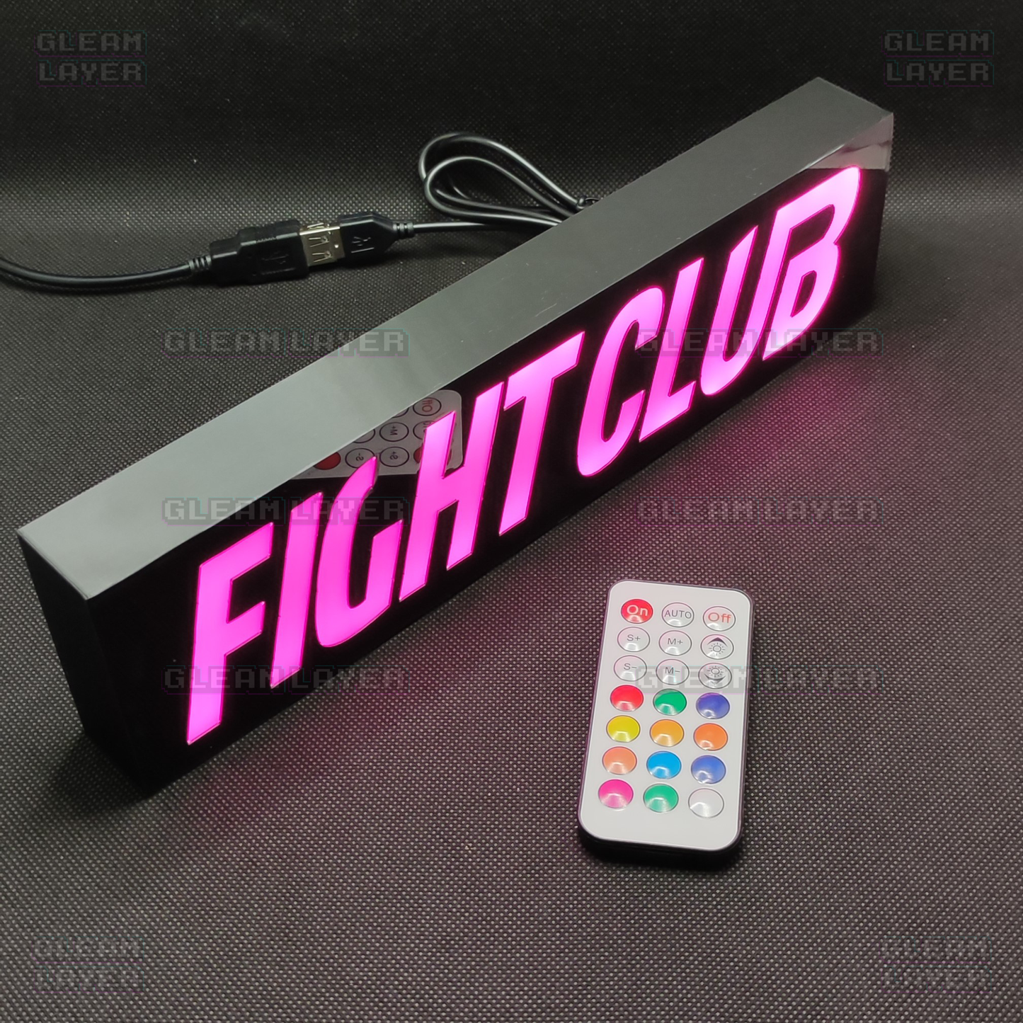 Fight Club Movie Led Light Sign