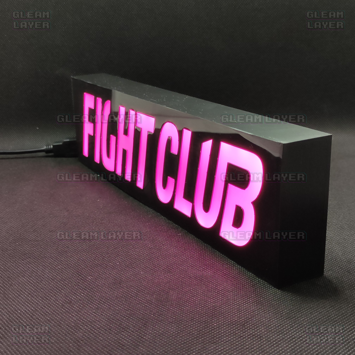 Fight Club Movie Led Light Sign