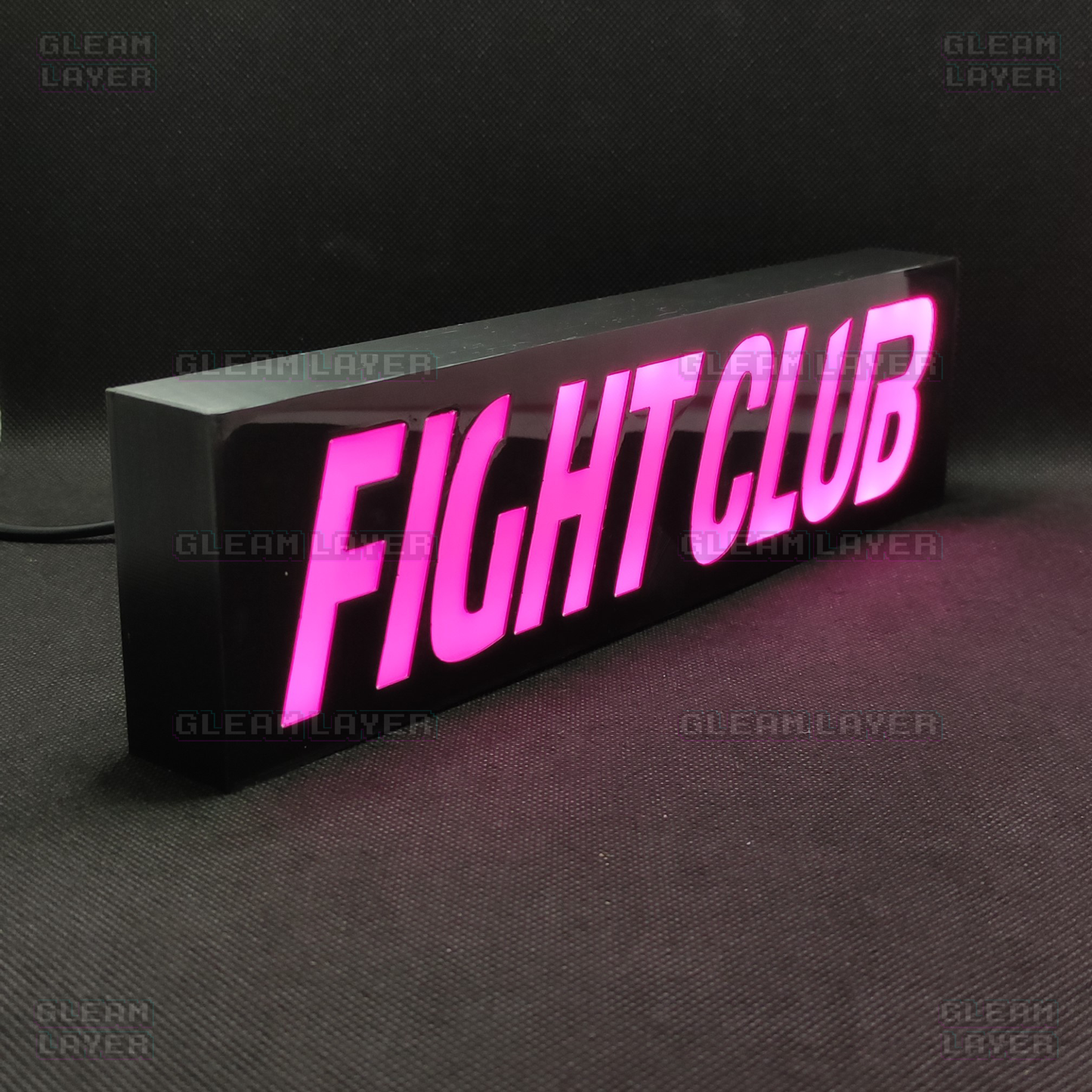 Fight Club Movie Led Light Sign