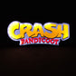 Placa de caixa de luz LED Crash Bandicoot