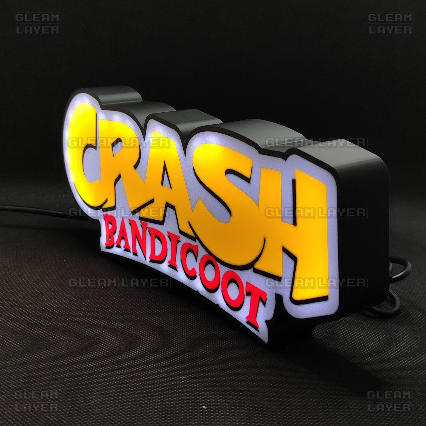 Crash Bandicoot Led Gaming Light Sign