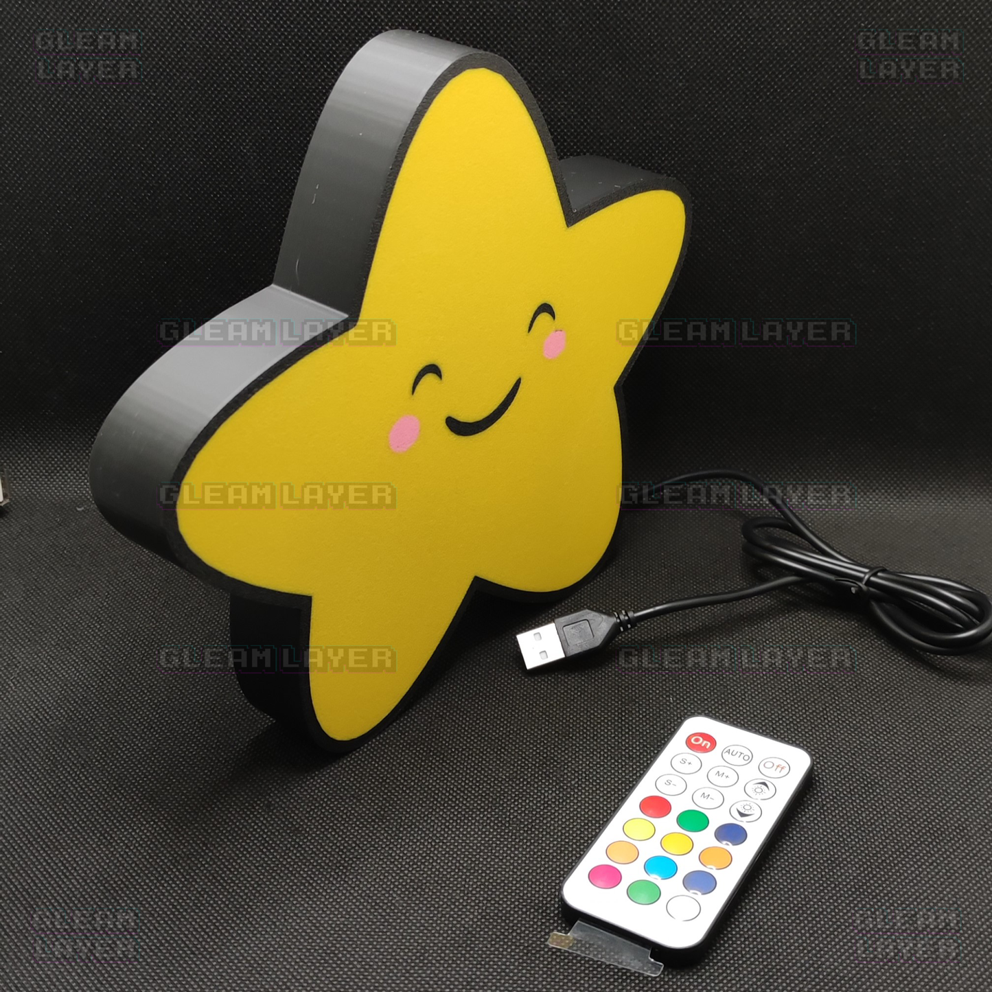 Cute Star Nursery Night Light