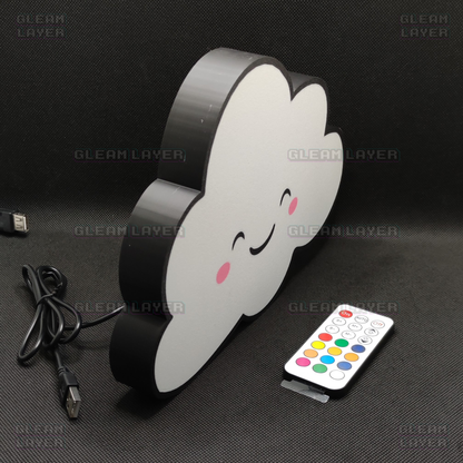 Cute Cloud Nursery Night Light