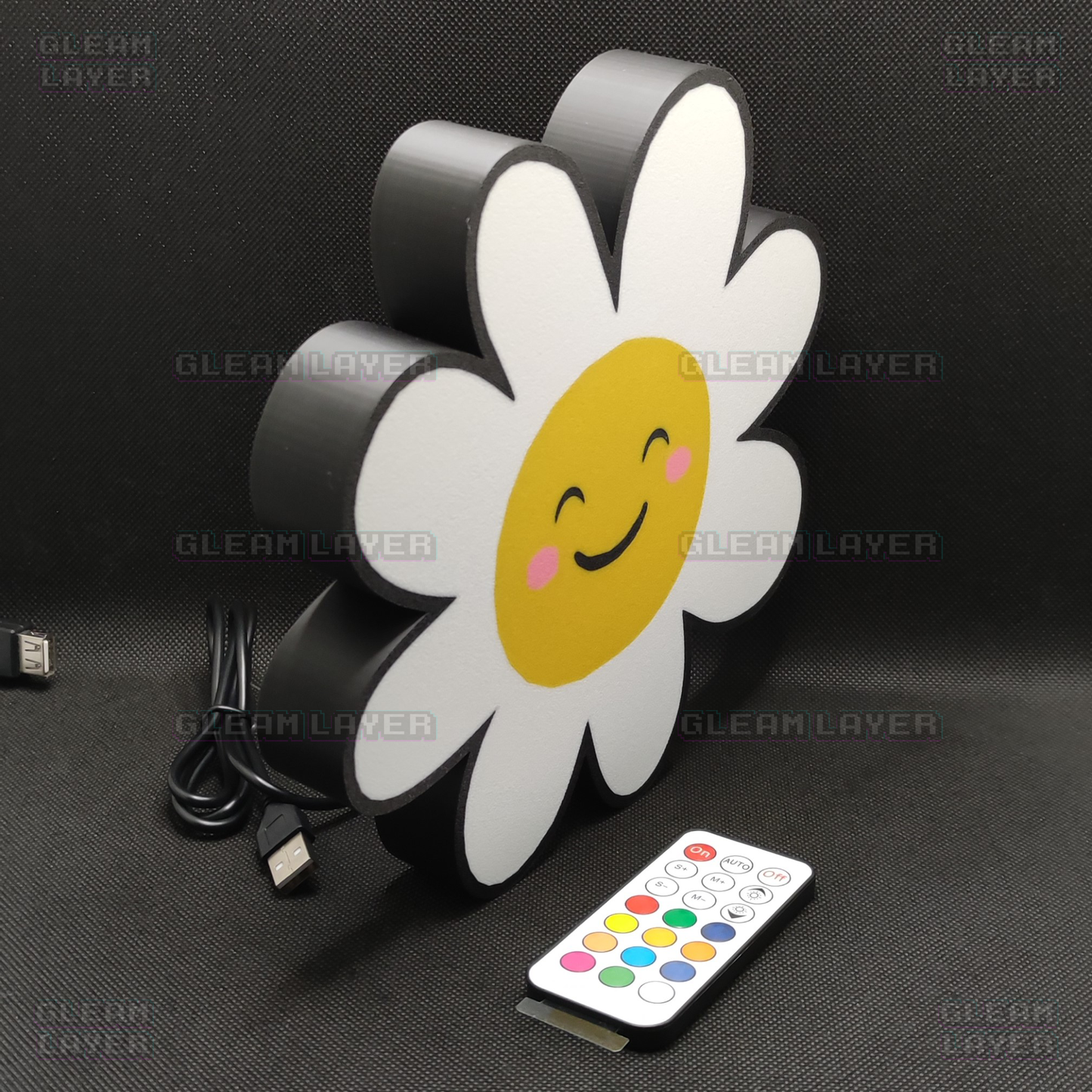 Cute Flower Nursery Night Light