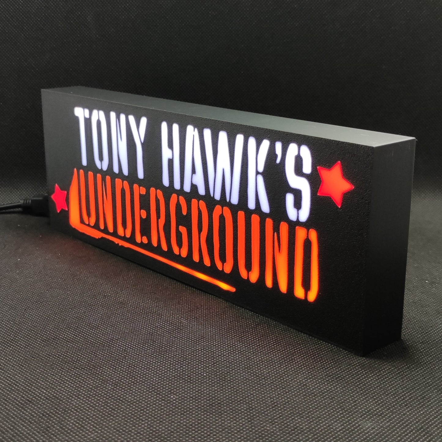 Tony Hawk's Underground Led Gaming Light Sign