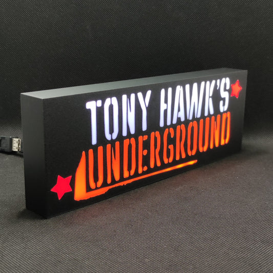 Tony Hawk's Underground Led Gaming Light Sign