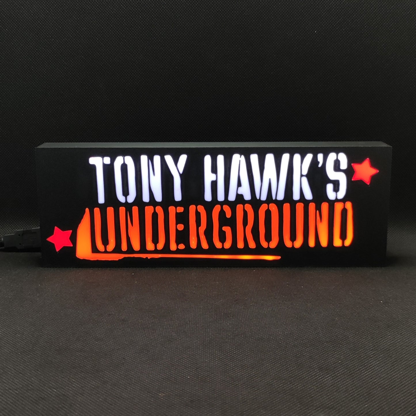 Tony Hawk's Underground Led Gaming Light Sign