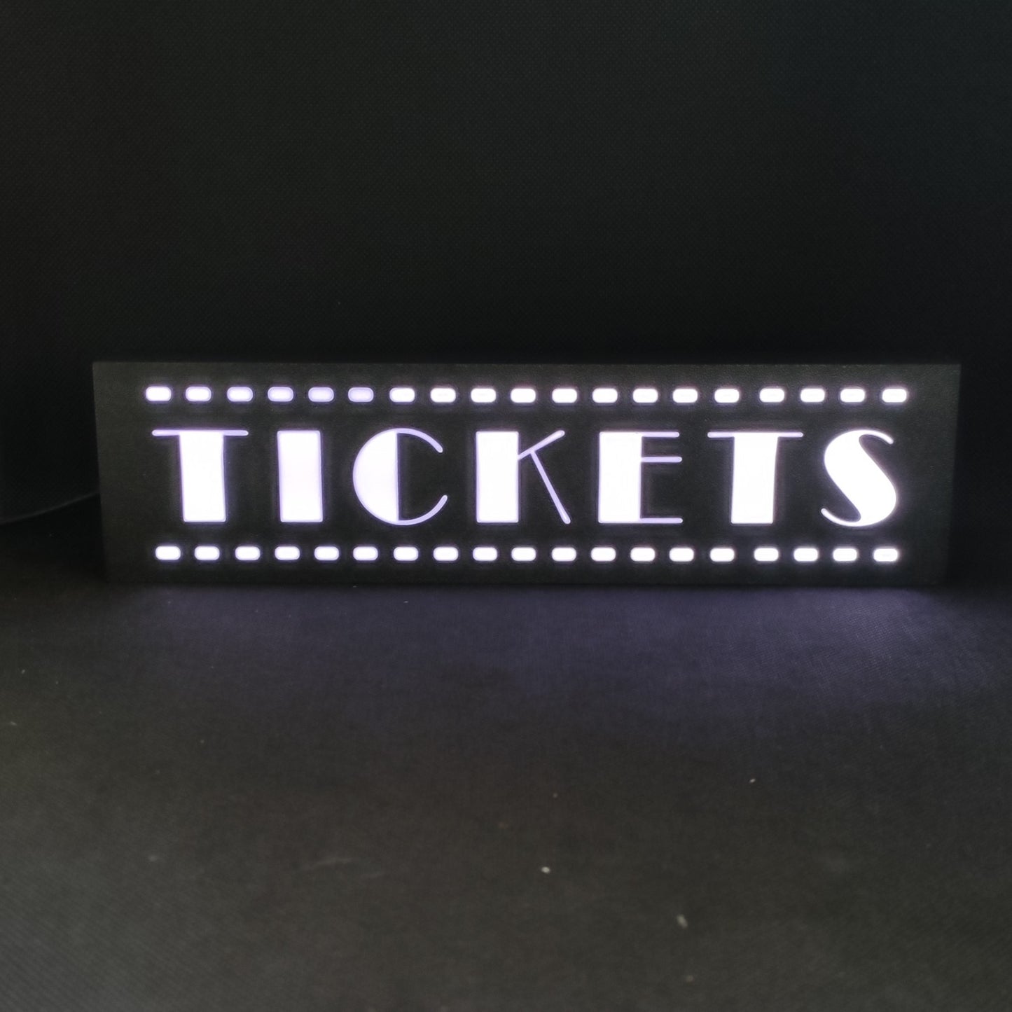 TICKETS Cinema Led Light Sign