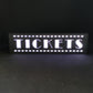 TICKETS Cinema Led Lightbox Sign