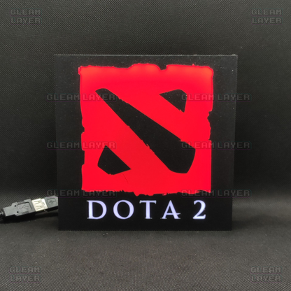 DOTA 2 Led Gaming Light Sign