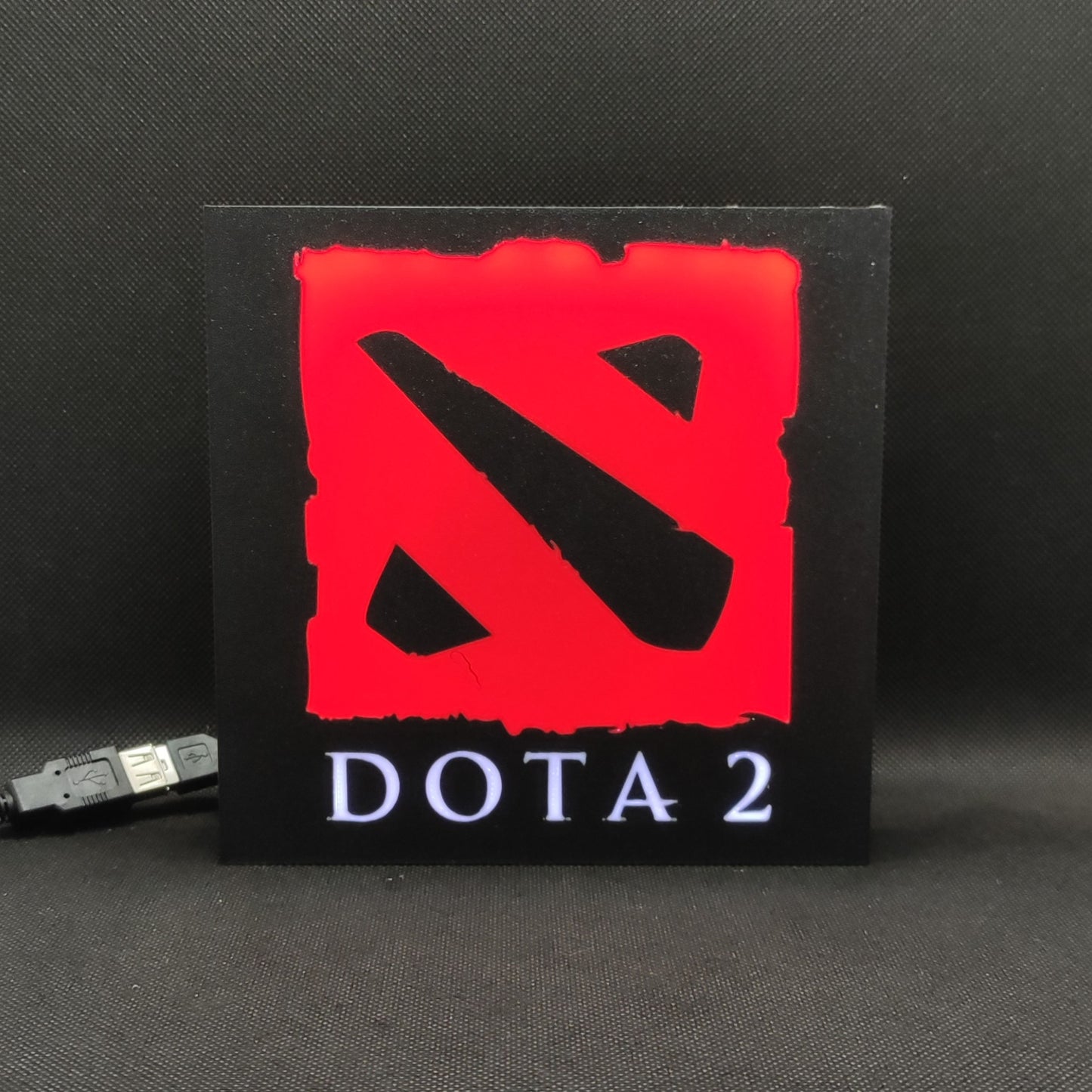 Placa de caixa de luz LED DOTA 2