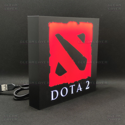 DOTA 2 Led Gaming Light Sign