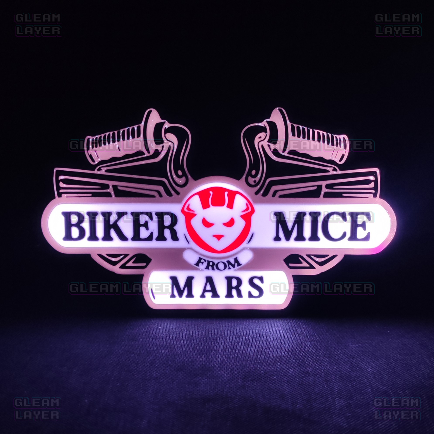 Biker Mice from Mars Led Light Sign