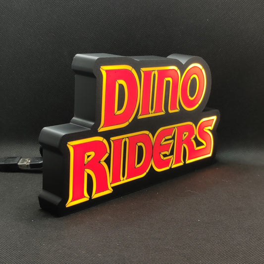 Dino Riders Led Lightbox Sign