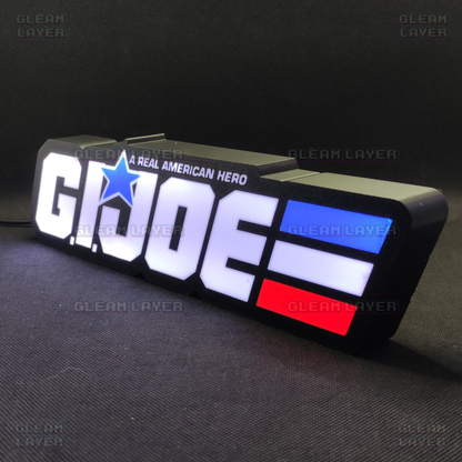 G.I. JOE Led Light Sign