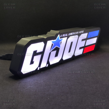 G.I. JOE Led Light Sign