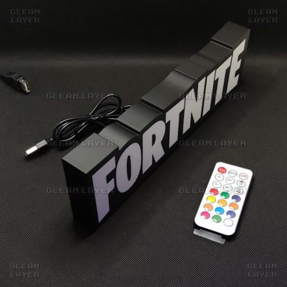 Fortnite Led Gaming Light Sign