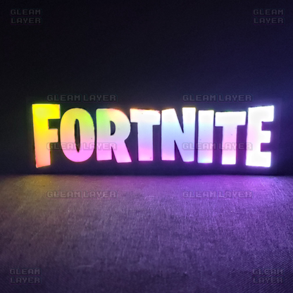 Fortnite Led Gaming Light Sign