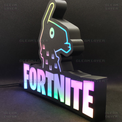 Fortnite Loot Lama Led Gaming Light Sign