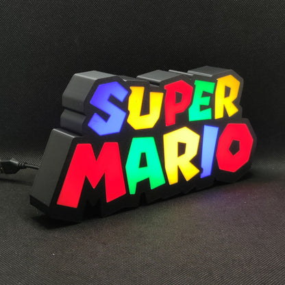 SUPER MARIO Led Gaming Light Sign