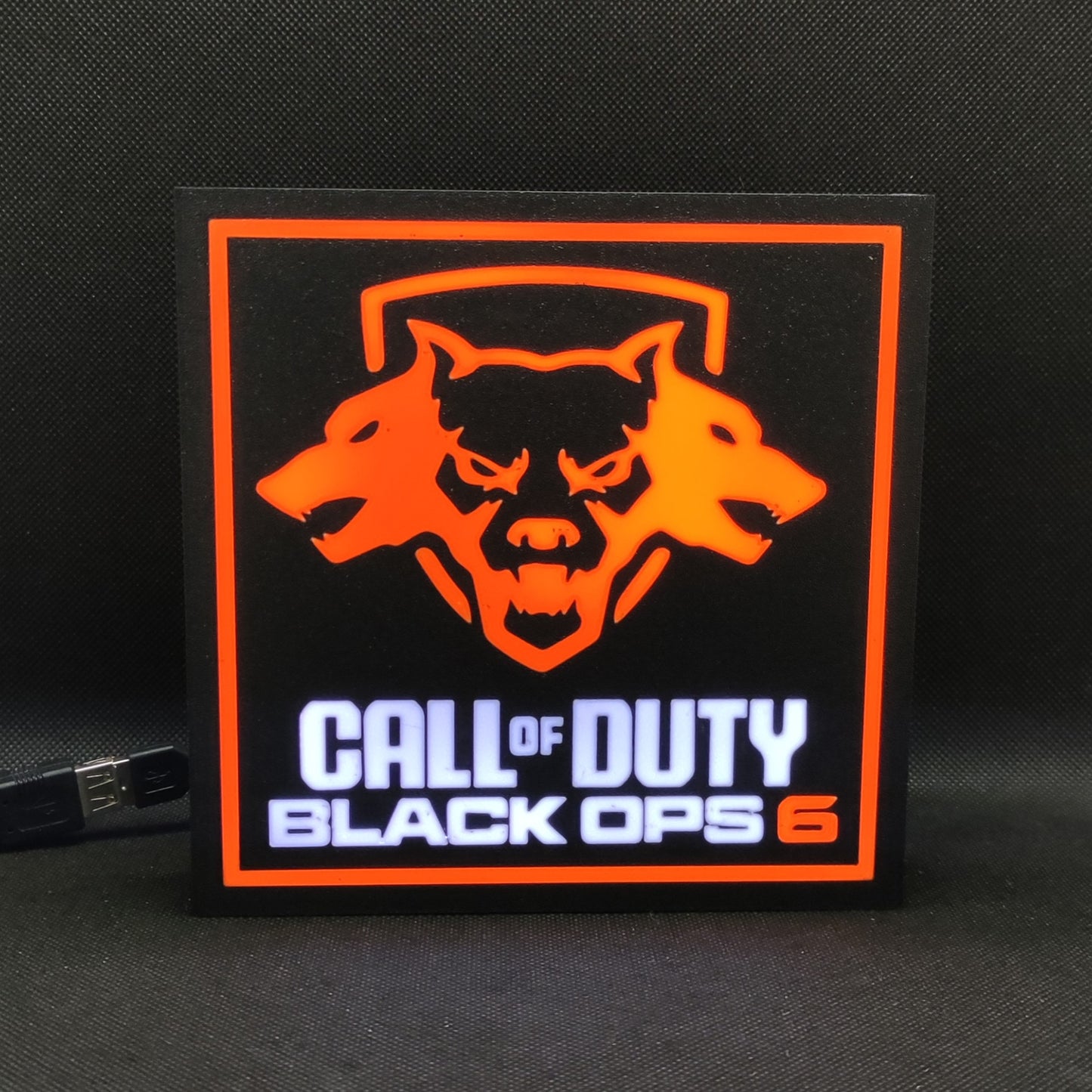 Call of Duty Black Ops 6 Led Lightbox Sign