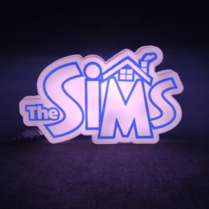 The Sims Led Gaming Light Sign