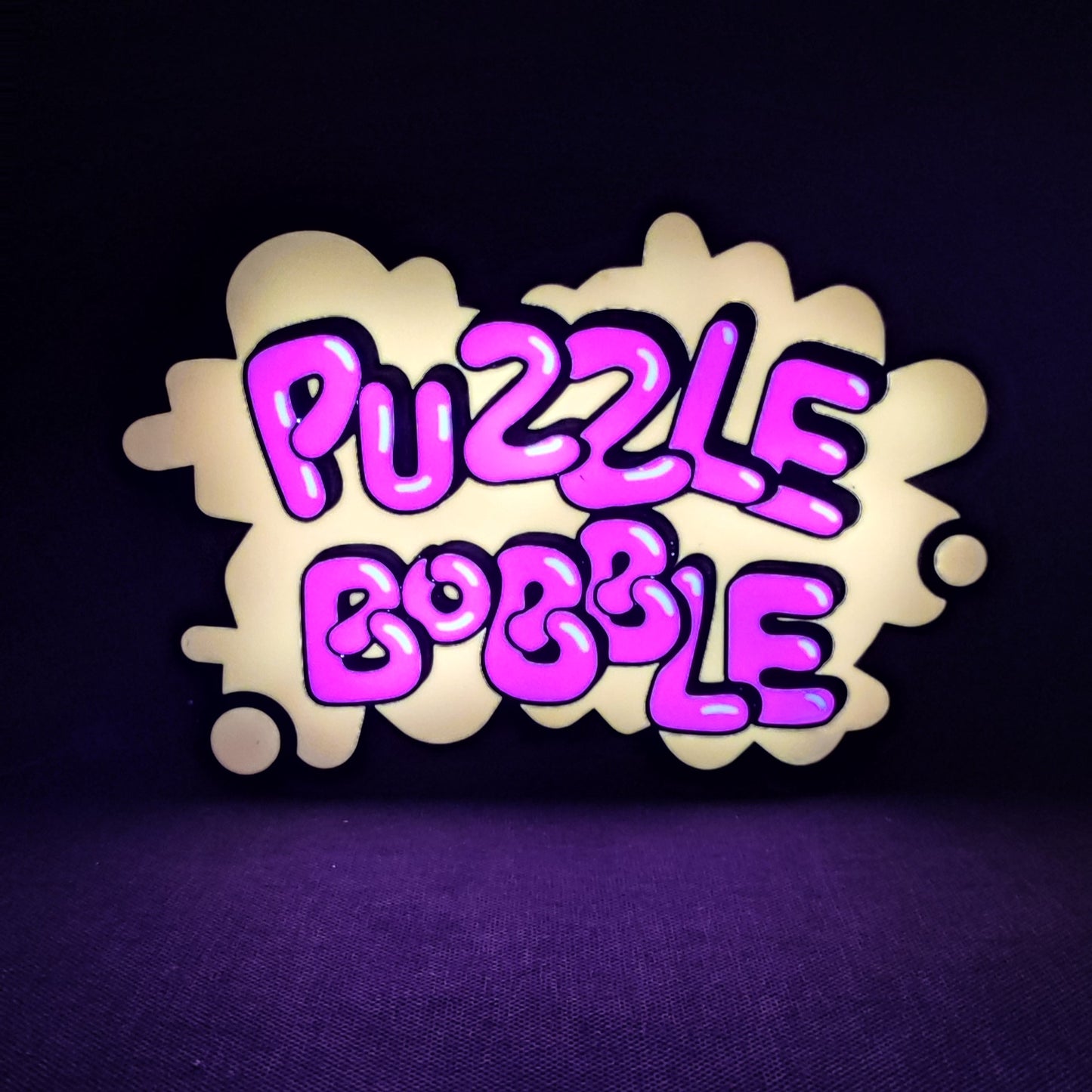 Puzzle Bobble Led Gaming Light Sign