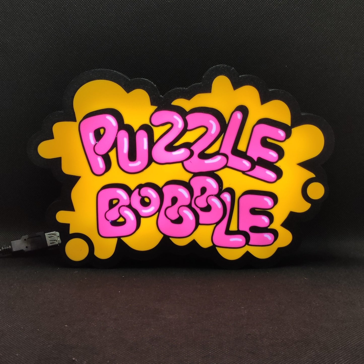 Puzzle Bobble Led Gaming Light Sign