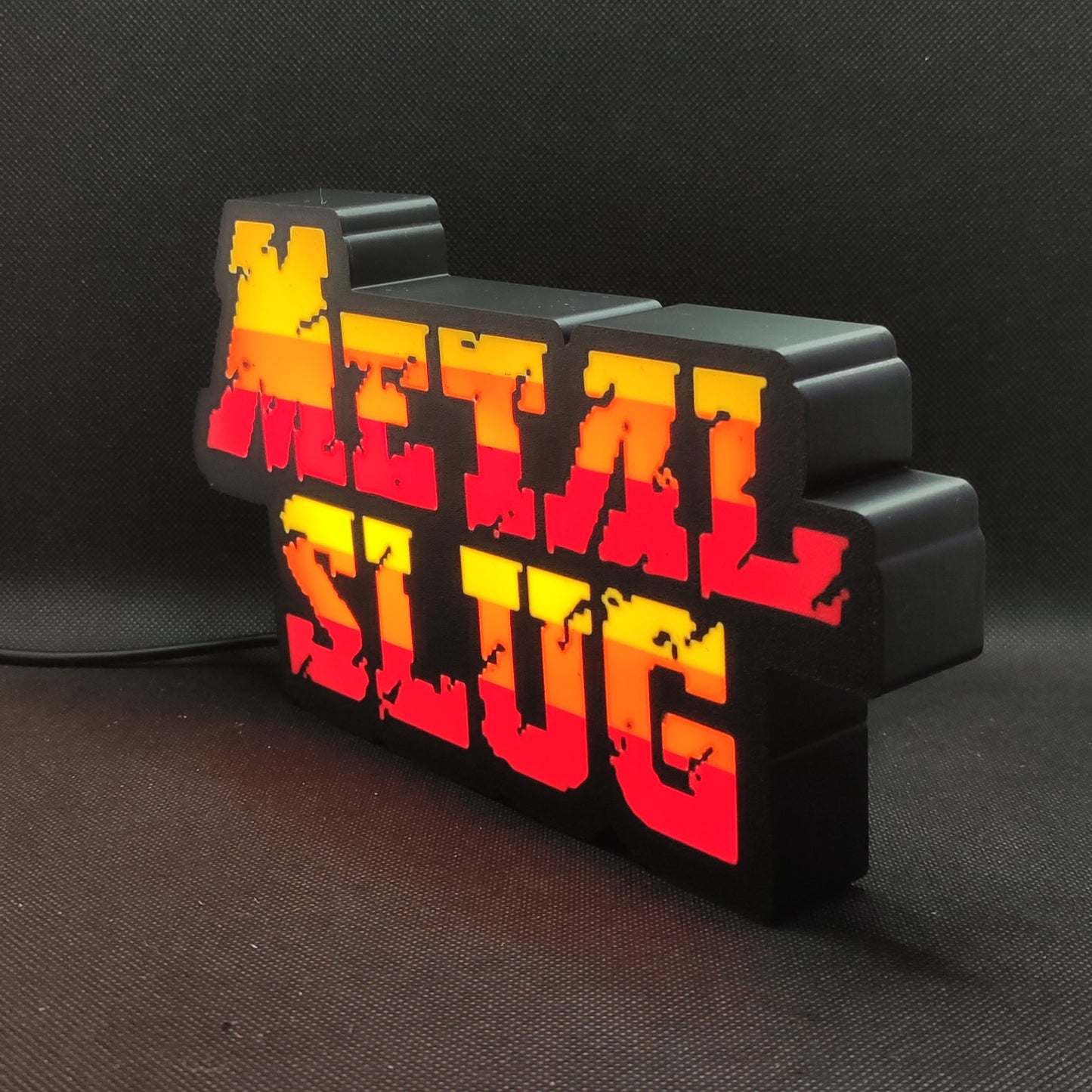 Metal Slug Led Gaming Light Sign