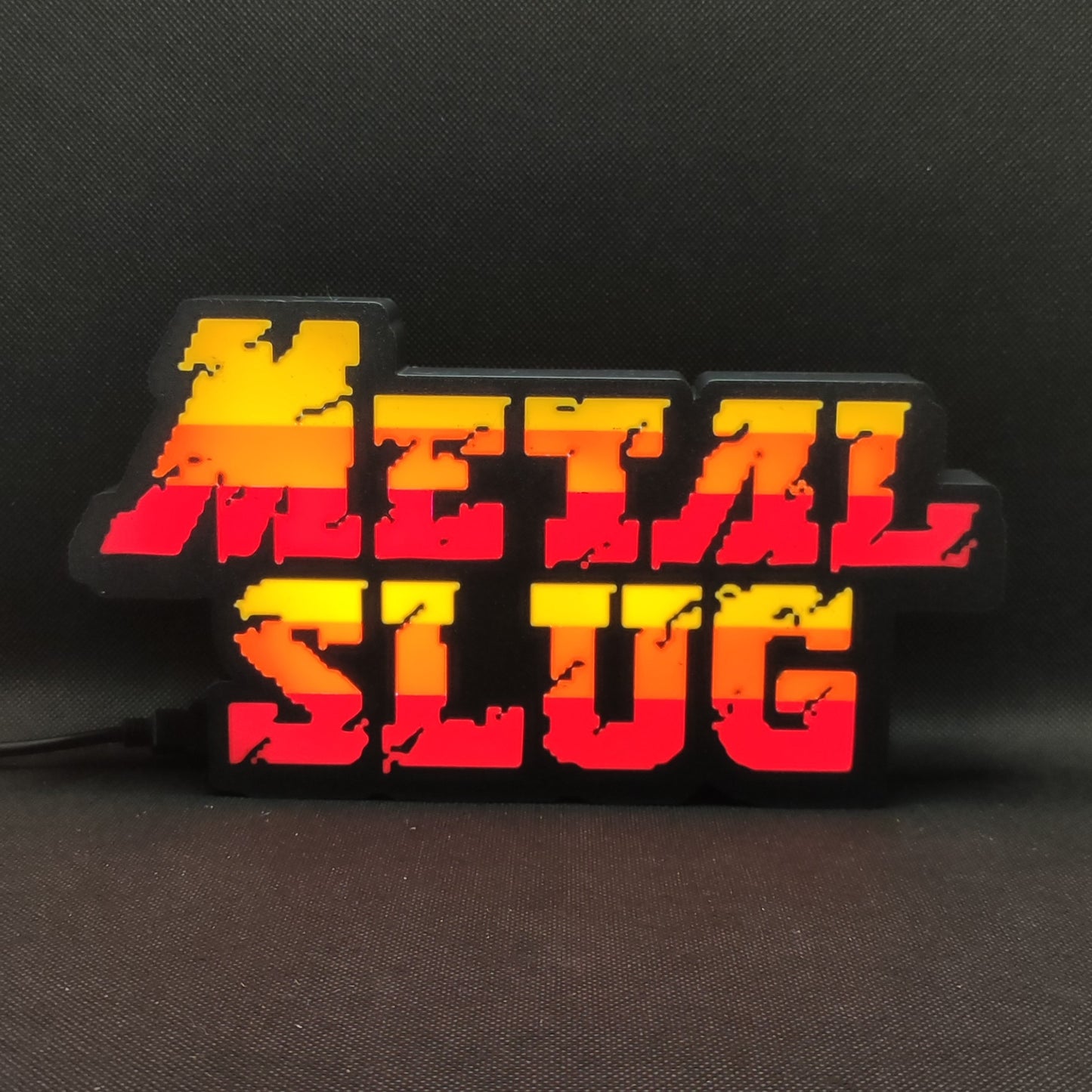 Metal Slug Led Gaming Light Sign