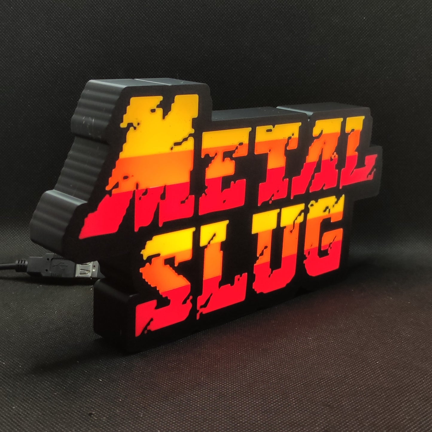 Metal Slug Led Gaming Light Sign