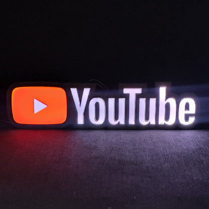 YouTube Led Light Sign