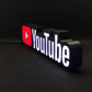 YouTube Led Lightbox Sign