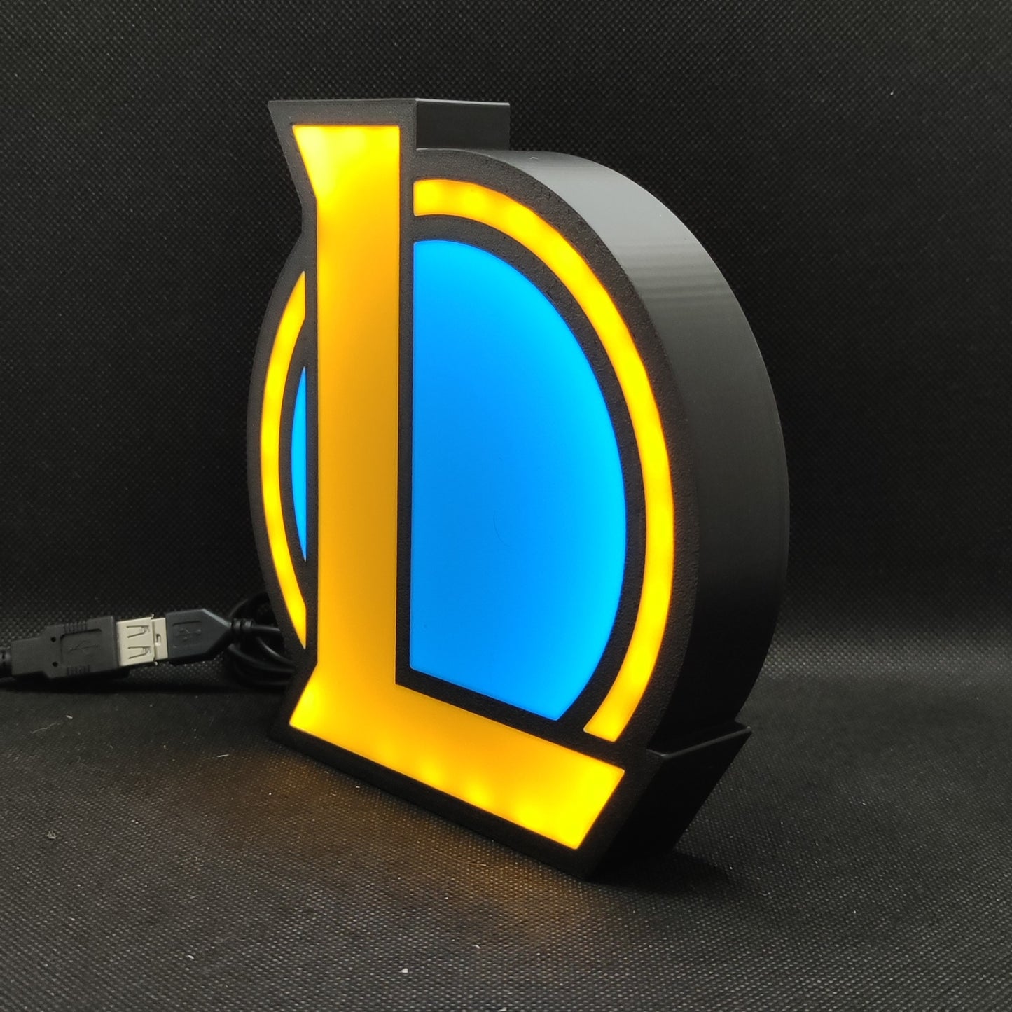 League of Legends Logo Led Gaming Light Sign