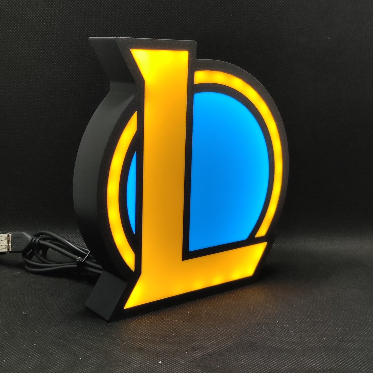 League of Legends Logo Led Gaming Light Sign