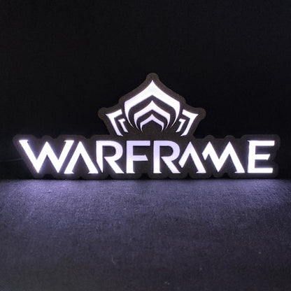 Warframe Led Gaming Light Sign