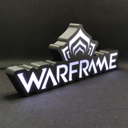 Warframe Led Gaming Light Sign