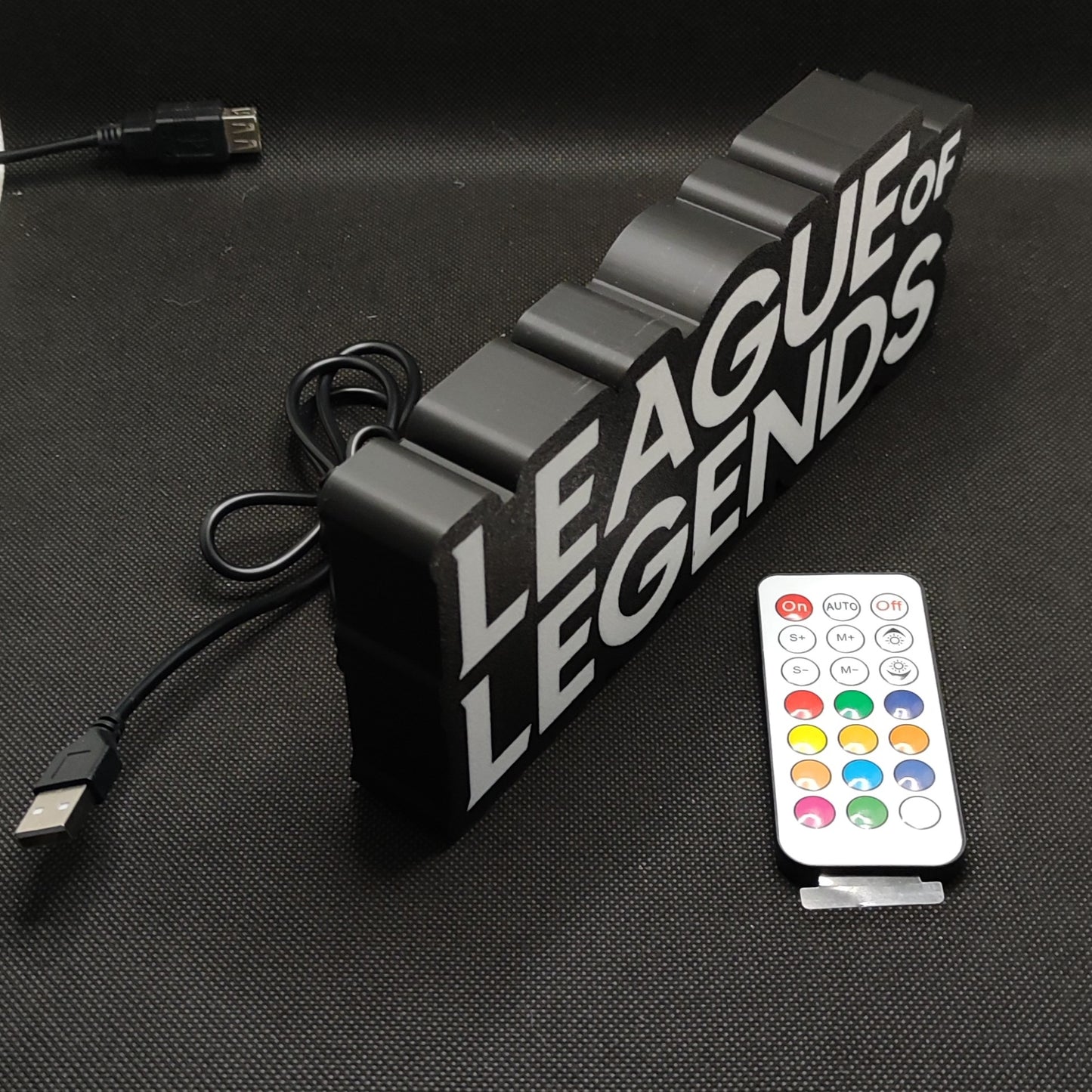 League of Legends Led Gaming Light Sign