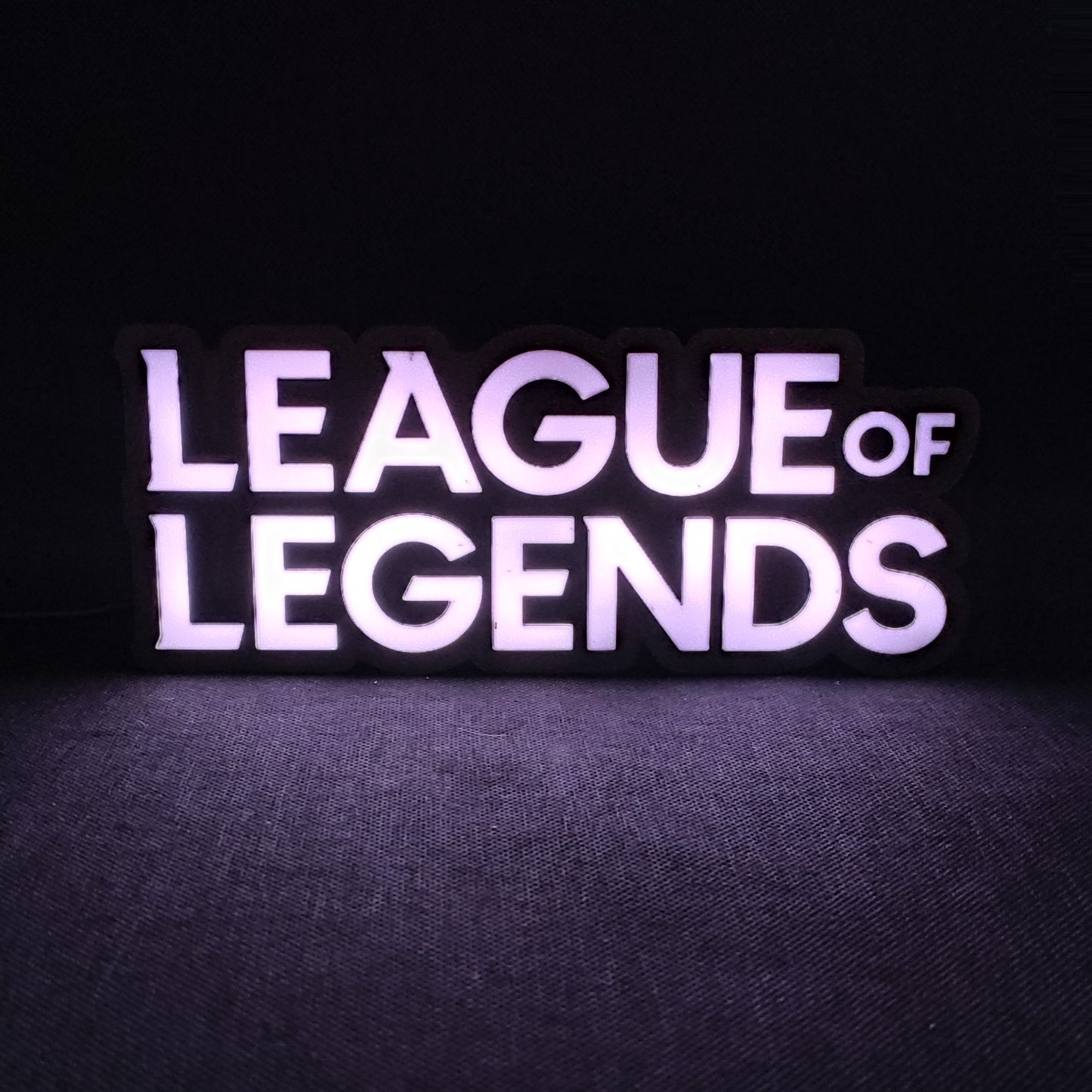 League of Legends Led Gaming Light Sign