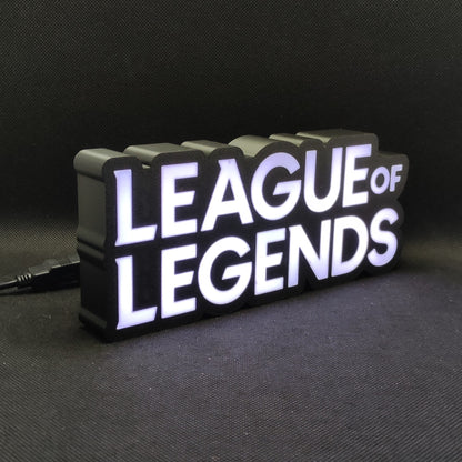 League of Legends Led Gaming Light Sign