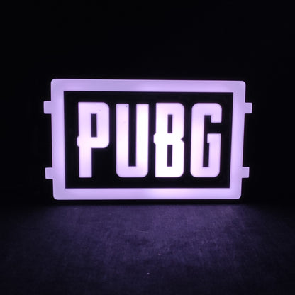 Player Unknown PUBG Led Gaming Light Sign