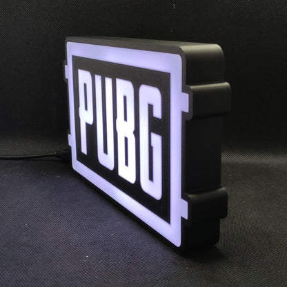 Player Unknown PUBG Led Gaming Light Sign