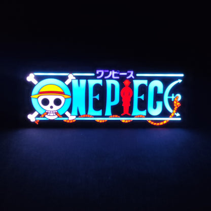 One Piece Japanese manga Led Light Sign