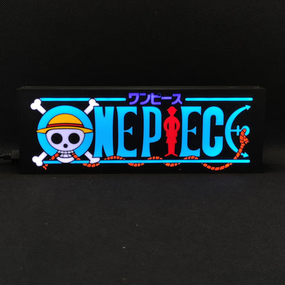 One Piece Japanese manga Led Light Sign