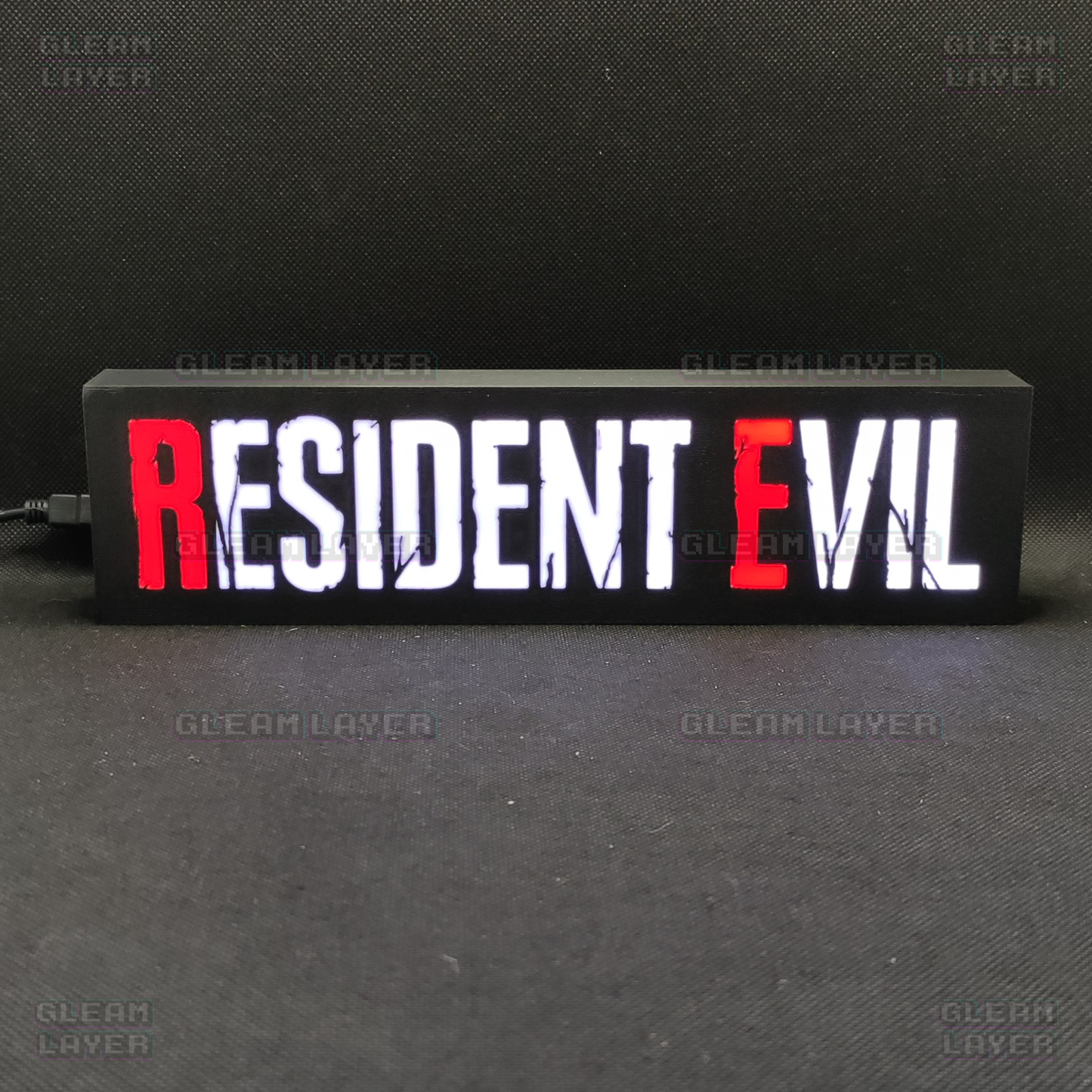 Resident Evil Led Gaming Light Sign