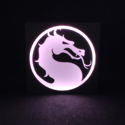 Mortal Kombat Led Gaming Light Sign