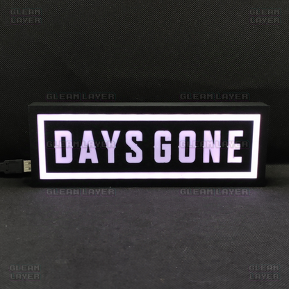 Days Gone Led Gaming Light Sign