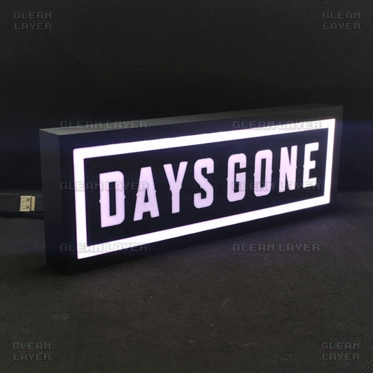 Days Gone Led Gaming Light Sign